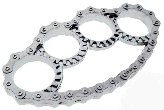 Brass Knuckles - "Gears" Brass Knuckles for Sale | $5 Fast Shipping