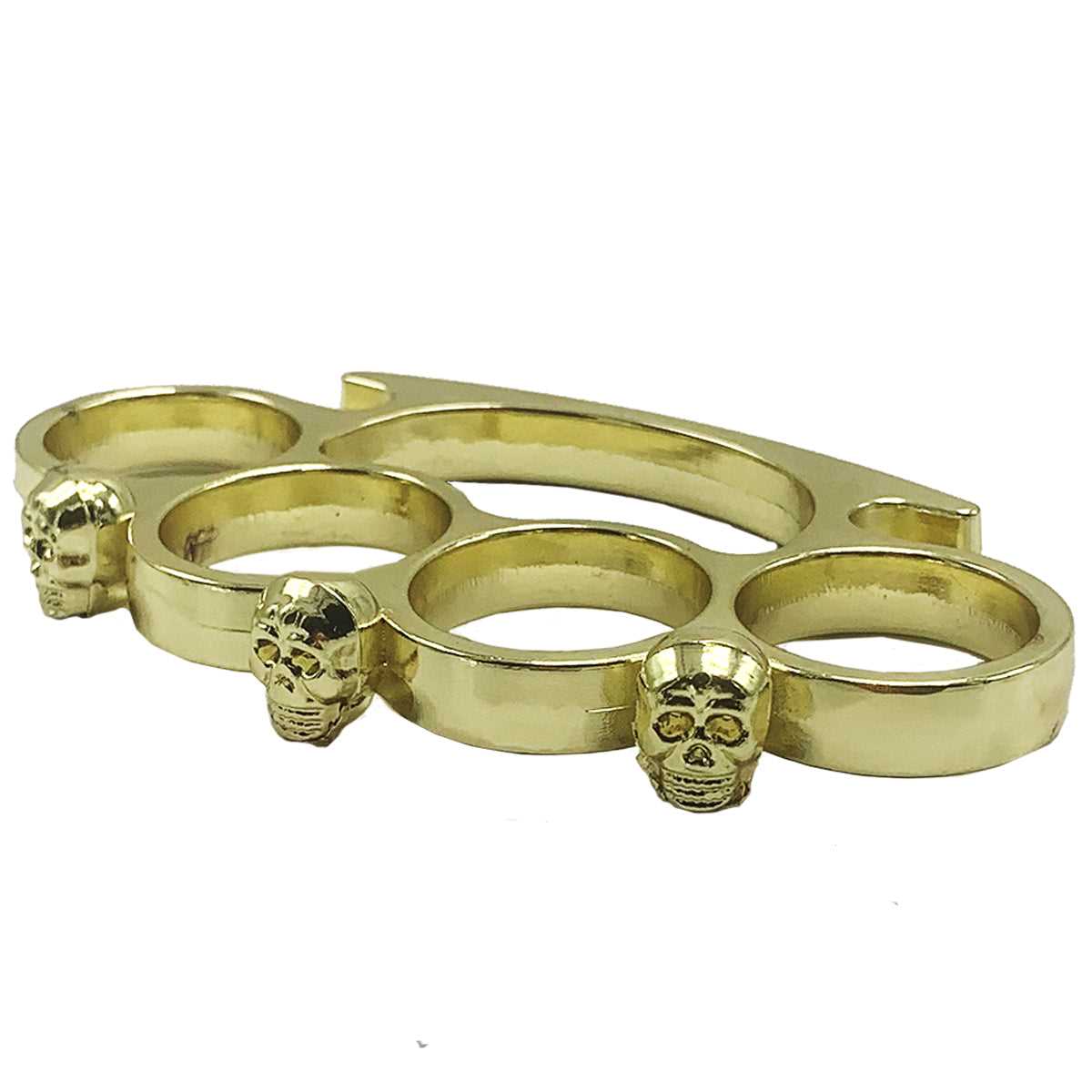 Brass Knuckles "Gold Skulls" for Sale - $5 Shipping | CS Tactical Edge