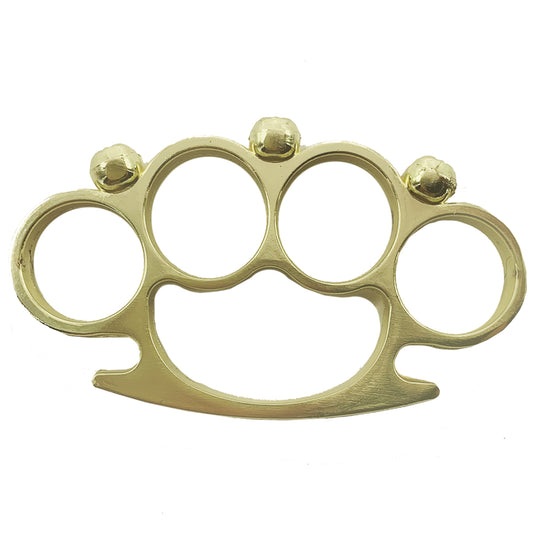 Brass Knuckles "Gold Skulls" for Sale - $5 Shipping | CS Tactical Edge