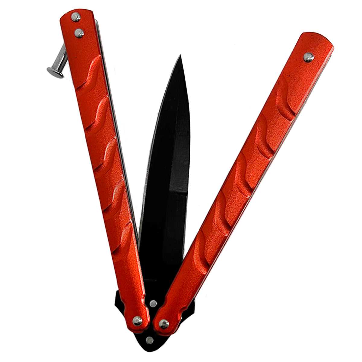 Butterfly Knives - "Shadow Dancer" Red Balisong Knife