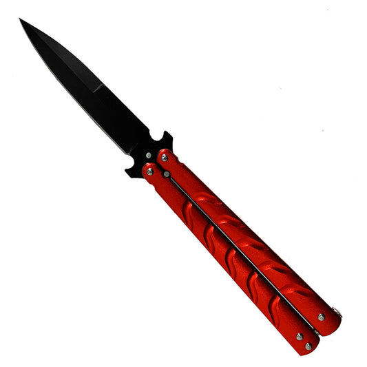 Butterfly Knives - "Shadow Dancer" Red Balisong Knife