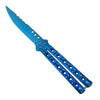 Butterfly Knives for Sale - ‘Baby Shark’ Blue Butterfly Knife