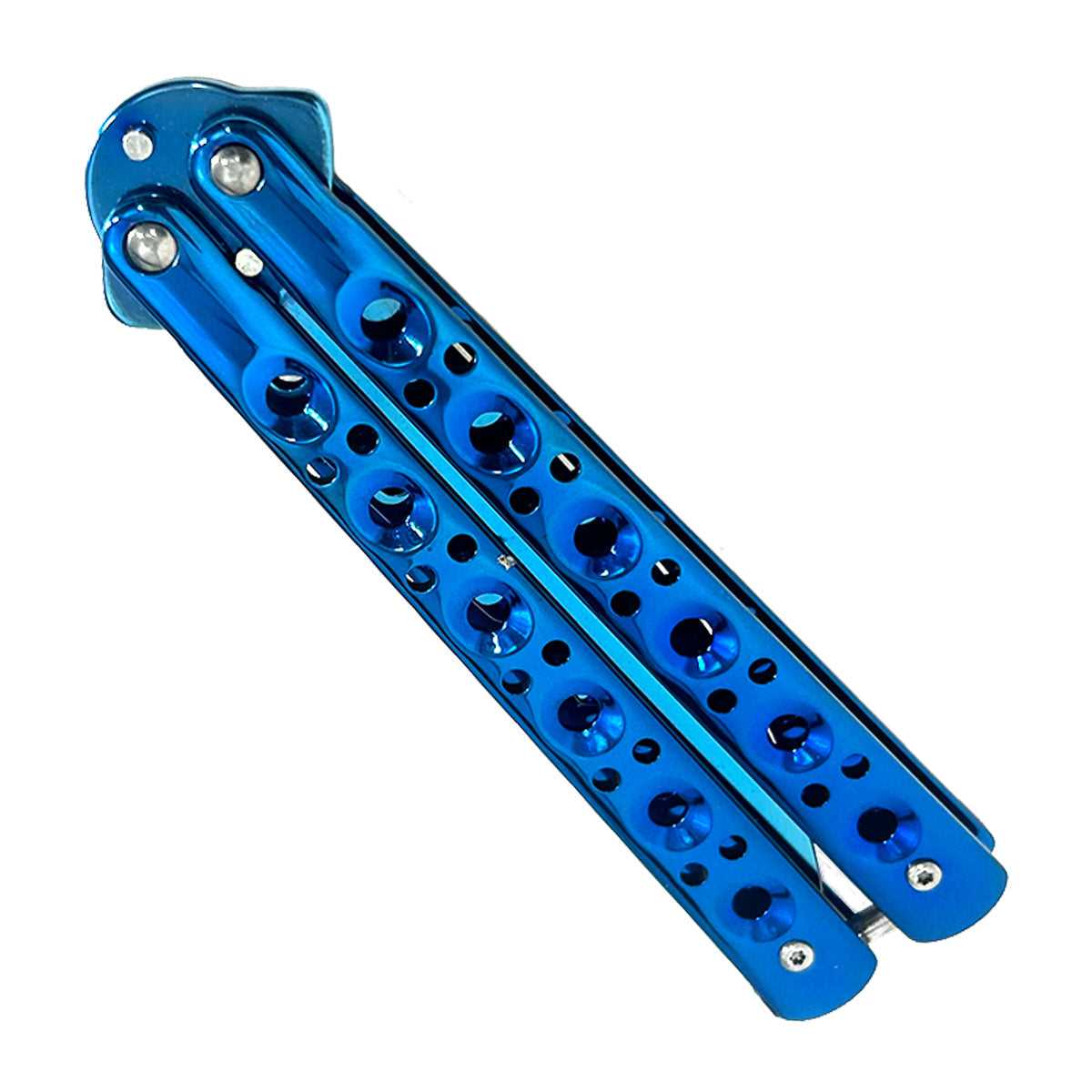 Butterfly Knives for Sale - ‘Baby Shark’ Blue Butterfly Knife