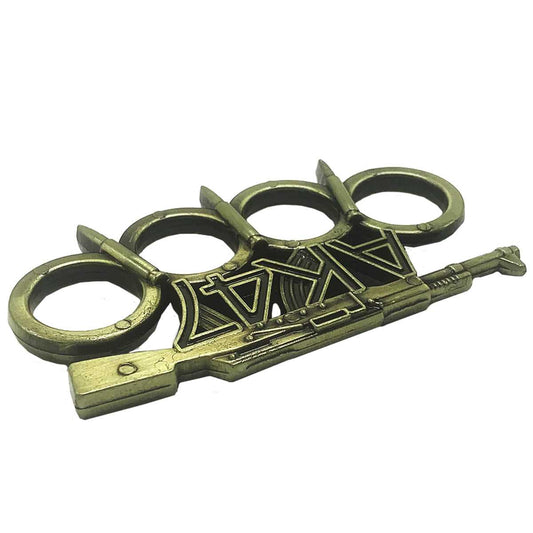 Buy "AK47" Brass Knuckles Online - Brass Knuckles for Sale.