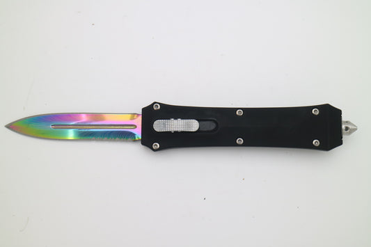 OTF Automatic Knife Rainbow Blade