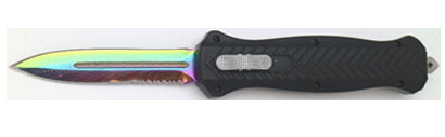 Front Automatic Knife Rainbow Blade