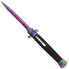 Rainbow Stiletto OTF Knife for Sale | Buy Double-Action OTF Knives 