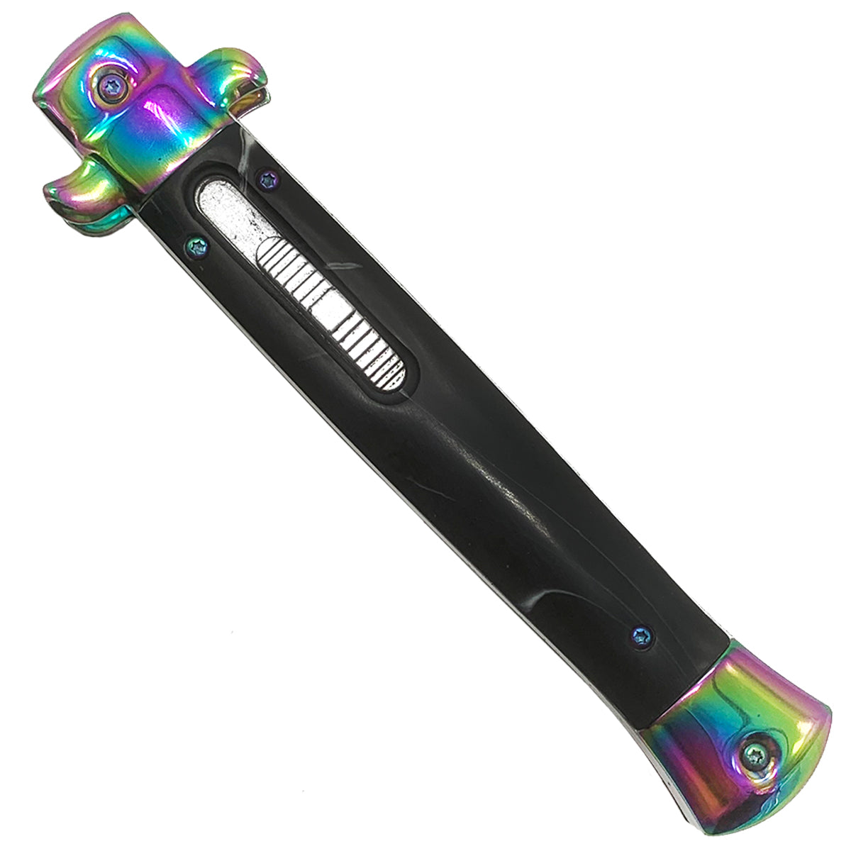 Rainbow Stiletto OTF Knife for Sale | Buy Double-Action OTF Knives 