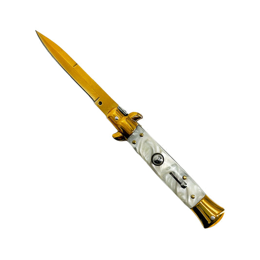 Switchblade - Buy "Classico" Gold Blade Switchblade | $5 Fast Shipping