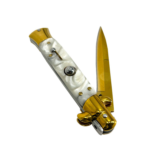 Switchblade - Buy "Classico" Gold Blade Switchblade | $5 Fast Shipping