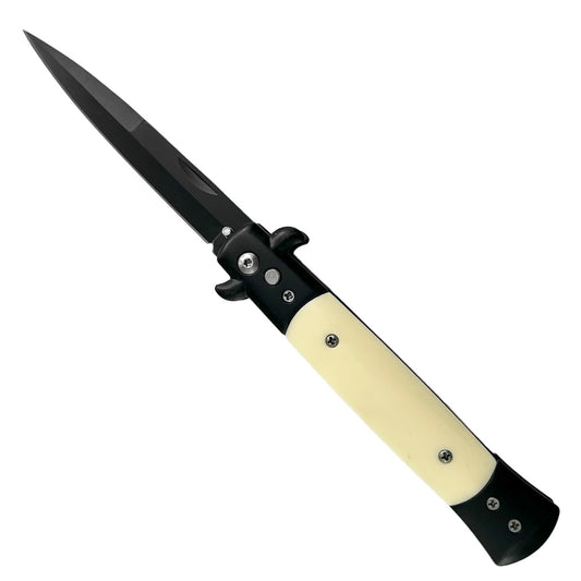 Switchblade - "Polished" Black Blade Switchblades for Sale