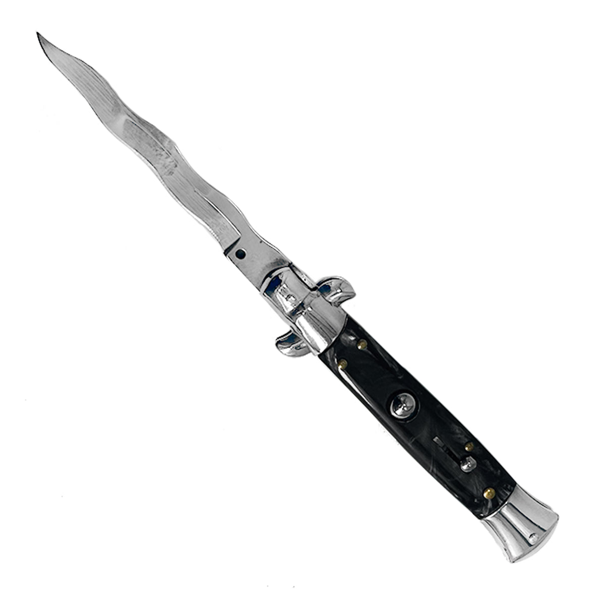 Switchblade - "Wavy" Automatic Switchblade Knife | Shop Now 