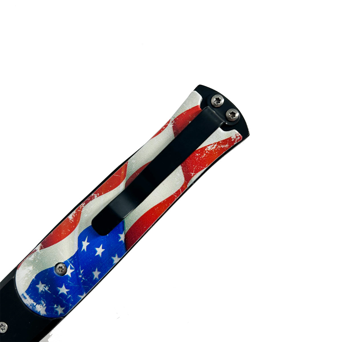 Switchblades - "Basico" USA Flag Automatic Switchblade Knife